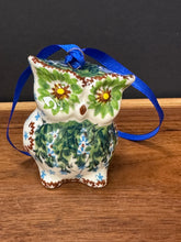 Load image into Gallery viewer, Ornament, Owl - Green Eyes
