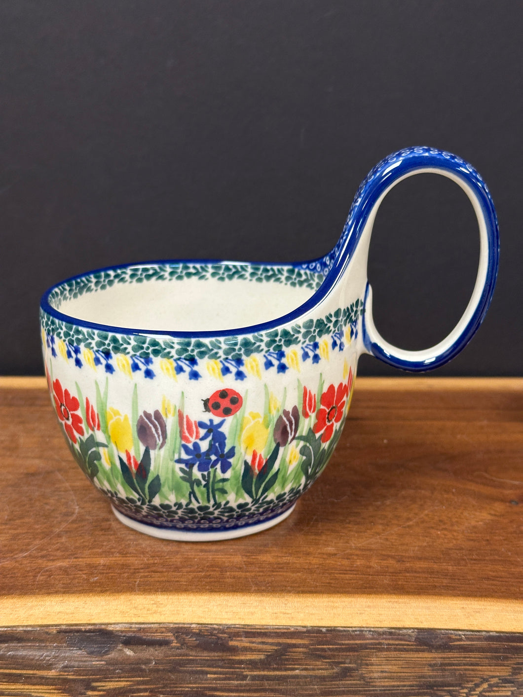 Bowl, Loop Handle Soup - U3787