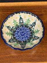 Load image into Gallery viewer, Bowl, Scalloped 4.5” - Christmas Tree
