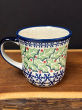Load image into Gallery viewer, Mug, 12 oz. - Holly Wreath
