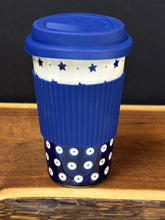 Load image into Gallery viewer, Mug, Travel 12 oz with Silicone Lid &amp; Sleeve - Into the Woods
