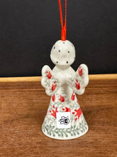 Load image into Gallery viewer, Angel Figurine Bell Ornament 3.5&quot; - Crimson Bells
