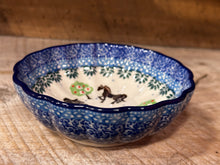 Load image into Gallery viewer, Bowl, Scalloped 4.5&quot; - Brown Horse
