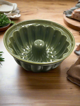 Load image into Gallery viewer, Bundt Pan - Olive Green
