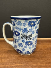 Load image into Gallery viewer, Mug, Bistro 16 oz. - Blue Dragonfly
