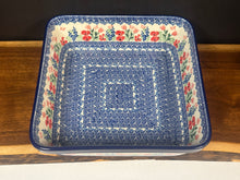 Load image into Gallery viewer, Baker, Square Deep 10.5" - Whimsical Garden
