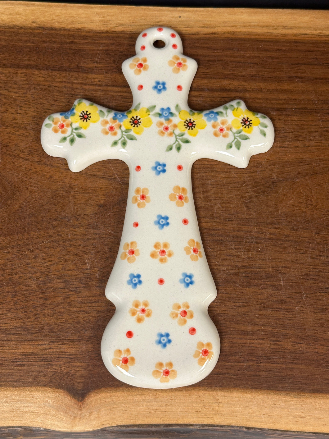 Cross, Ceramika Artystyczna 7.5” - Buttercup