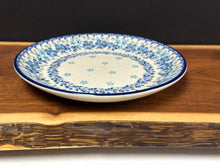 Load image into Gallery viewer, Plate, Salad/Dessert 7.75&quot; - Blue Flax Flower
