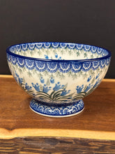 Load image into Gallery viewer, Bowl, Pedestal 5.25&quot; - Blue Bells

