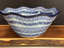 Load image into Gallery viewer, Bowl, Wavy Edge 12" - U3639
