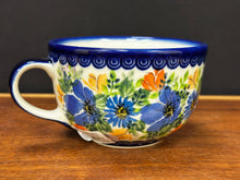 Load image into Gallery viewer, Mug, Latte or Soup - Peachy Purple Paradise
