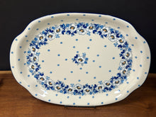 Load image into Gallery viewer, Platter, Oval, 10.75" x 15.5" - White Poppy
