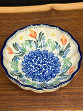 Load image into Gallery viewer, Bowl, Scalloped 4.5" - Signs of Spring
