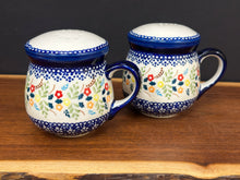 Load image into Gallery viewer, Salt &amp; Pepper Mug - Pre-Owned Dainty Flowers
