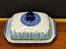 Load image into Gallery viewer, Butter/Cream Cheese Dish - Virginia Bluebells
