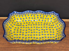 Load image into Gallery viewer, Baker, Scalloped Rectangular - Sunburst
