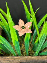 Load image into Gallery viewer, Flower, 1 Pc. - Edelweiss  / Star Flower on 8” Wire Stem - Light Pink

