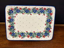 Load image into Gallery viewer, Platter, Rectangular 9.5" - Garden Party
