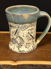 Load image into Gallery viewer, Mug, Beer Stein -  20 oz. Sound of Music by Matthew’s Pottery
