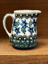 Load image into Gallery viewer, Miniature Pitcher, Toothpick Holder - Blue Violets
