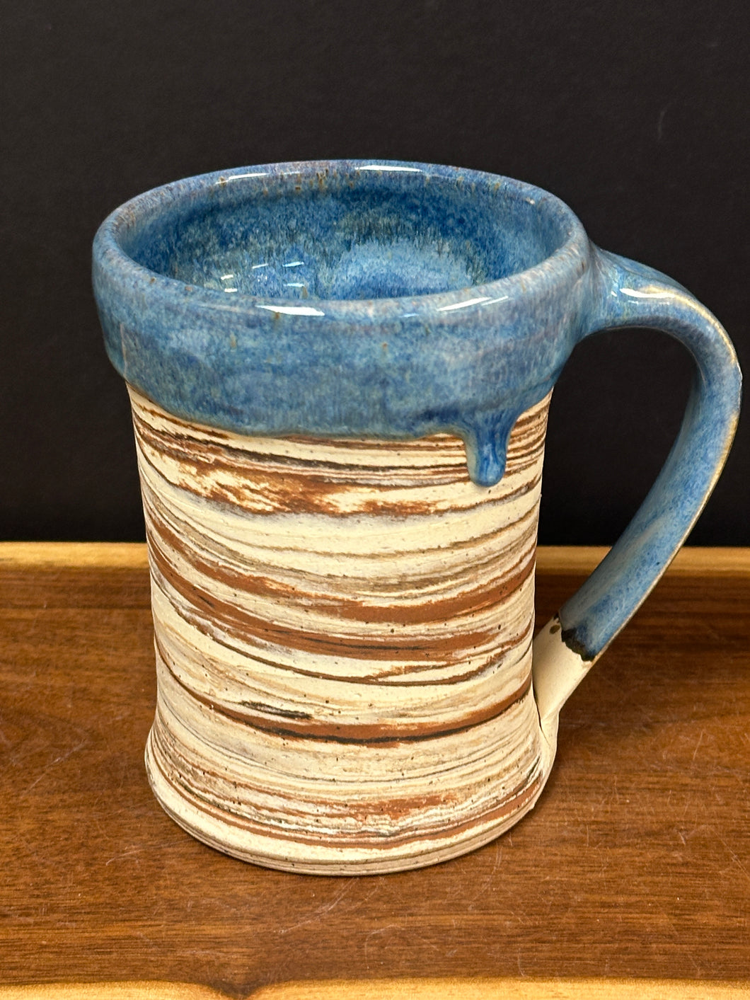 Mug, Beer Stein -  20 oz. Brown Sugar by Matthew’s Pottery