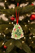 Load image into Gallery viewer, Ornament, Tree Shaped - Holly Berry
