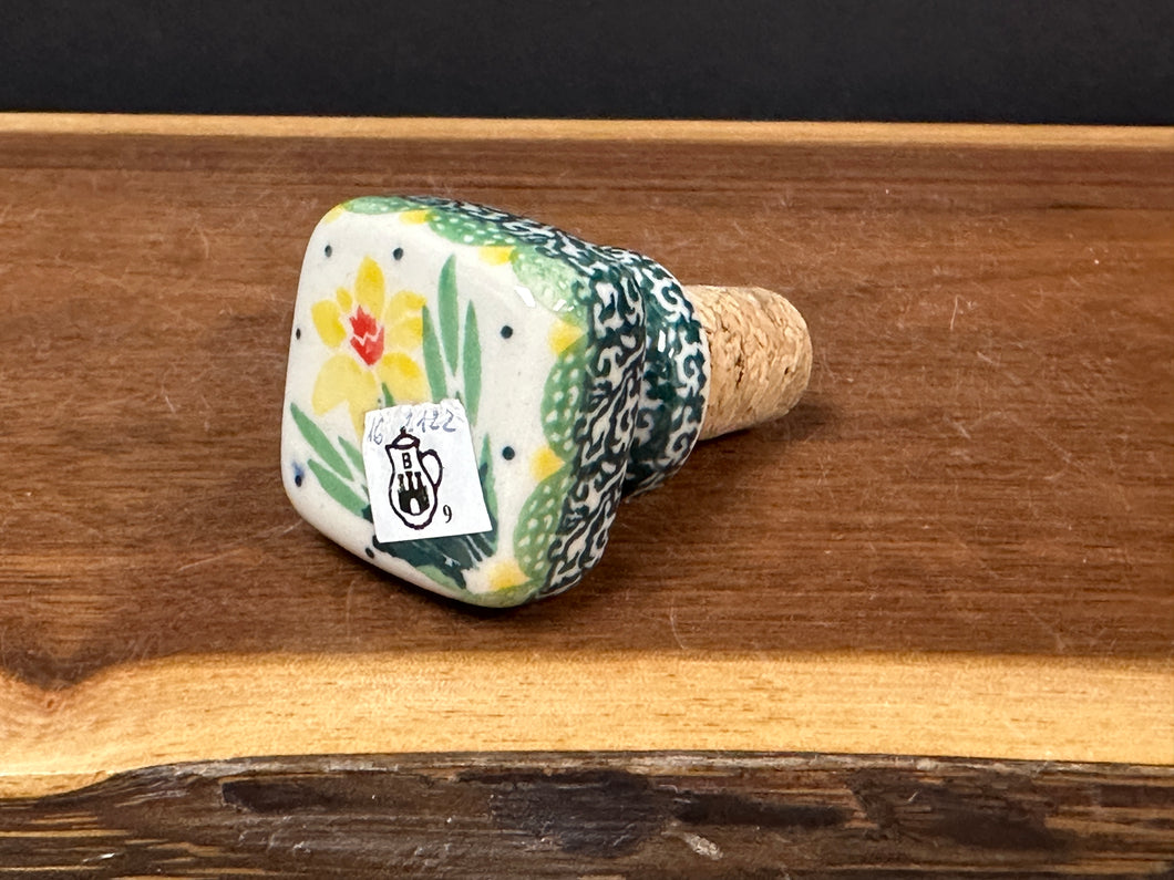 Wine Cork, Square - Daffodil