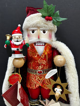 Load image into Gallery viewer, Nutcracker, Steinbach Santa Comes Around Part 1 - Limited Edition with Real Smoker Toy and Spinning Pyramid
