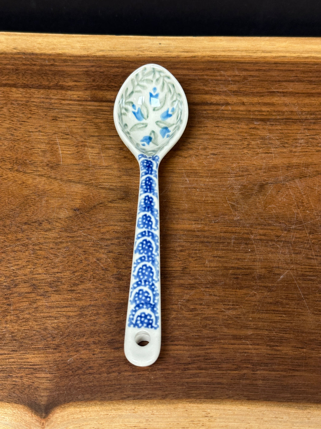 Spoon, Medium 6.25” - Blue Bells