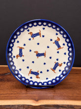 Load image into Gallery viewer, Plate, 7.5" Salad - Dachshunds in Sweaters
