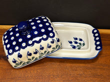 Load image into Gallery viewer, Butter/Cream Cheese Dish - Bleeding Hearts
