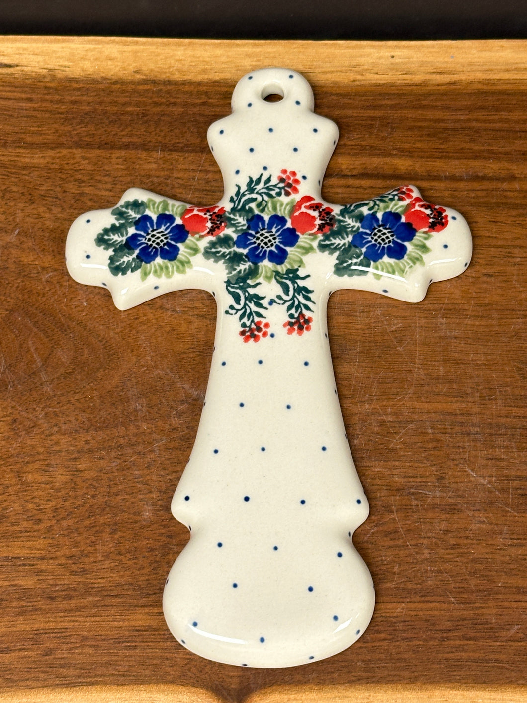 Cross, Ceramika Artystyczna 7.5” - Garden Party
