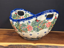 Load image into Gallery viewer, Bowl, Lodka Basket with Handles - Cardinals
