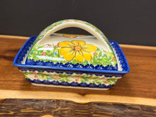 Load image into Gallery viewer, Butter Dish, Deep Kalich - Golden Bloom
