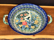 Load image into Gallery viewer, Baker, Round w/ Handles 8” - U3271 Hummingbird

