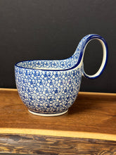 Load image into Gallery viewer, Bowl, Loop Handle Soup - Daisy Flurry
