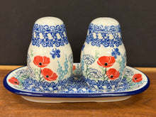 Load image into Gallery viewer, Salt &amp; Pepper Set - Red Poppy Garden
