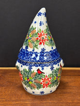 Load image into Gallery viewer, Gnome Lidded Jar - Kalich Cardinal on Garland
