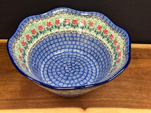 Load image into Gallery viewer, Bowl, Wavy Edge 10" - Maraschino
