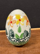 Load image into Gallery viewer, Egg, Pysanky Pottery - Peaches &amp; Cream

