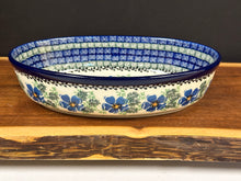 Load image into Gallery viewer, Baker, Oval 9.5&quot; - 1Qt. - Morning Glory
