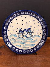 Load image into Gallery viewer, Plate, Salad 7.7”, Zaklady - Snowman
