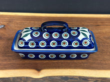 Load image into Gallery viewer, Butter Dish, Andy - Peacock
