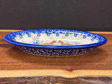 Load image into Gallery viewer, Tray, Oval Plate - Blue Meadow Horses
