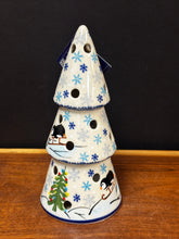Load image into Gallery viewer, Tree, Luminary Kalich Cone 7.5” - Penguin Party
