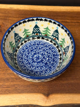 Load image into Gallery viewer, Bowl, Ice Cream 4.5" - Christmas Trees
