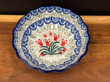 Load image into Gallery viewer, Bowl, Scalloped 4.5” - Crimson Bells
