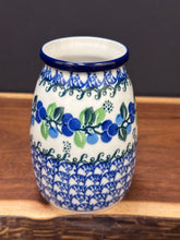 Load image into Gallery viewer, Vase, Small Milk Bottle - Blue Berries
