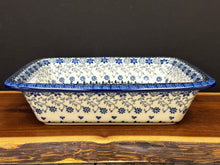 Load image into Gallery viewer, Baker, Rectangular w/Rim, 9.25" x 11"L - Silver Lace
