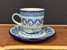 Load image into Gallery viewer, Teacup &amp; Saucer, 6 oz. - Blue Yonder 2
